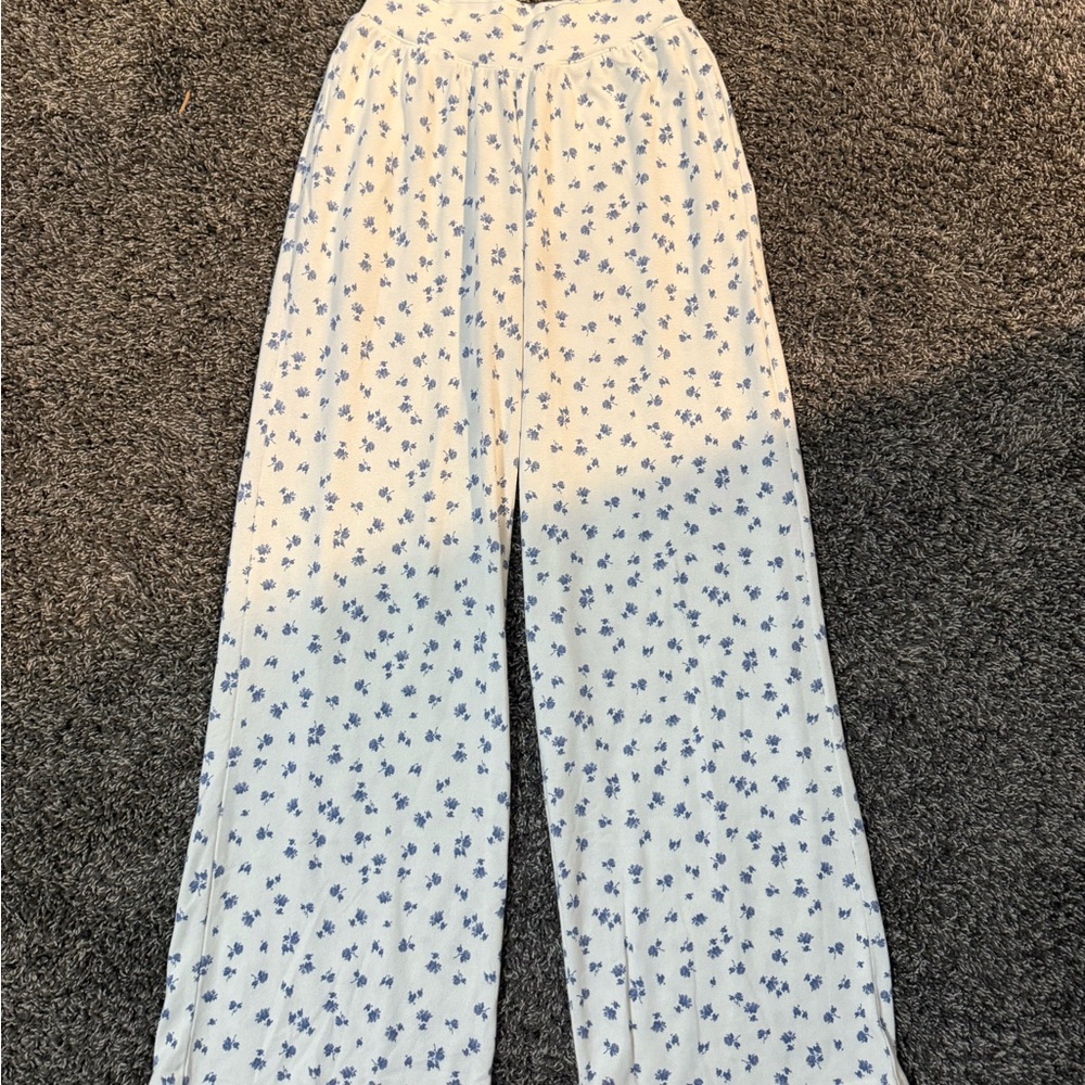 Hollister wide leg pajamas